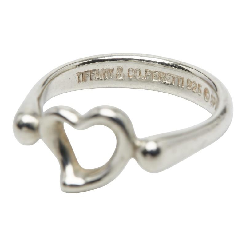 TIFFANY&Co.（ティファニー） オープンハート リング 指輪 SV925