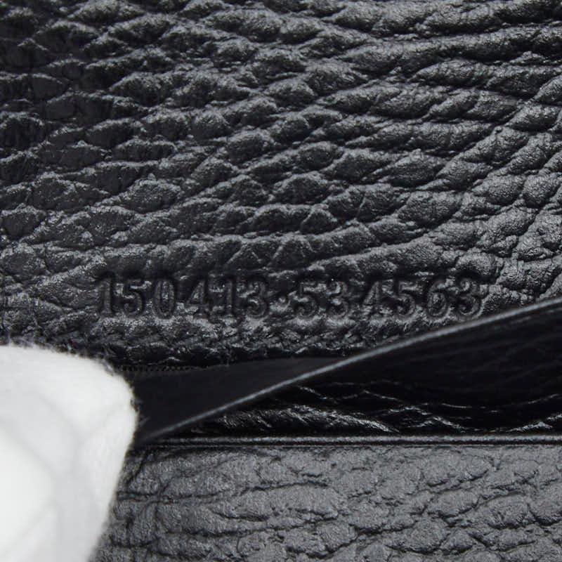 GUCCI（グッチ） GGナイロン 二つ折り財布 150413 ブラック ナイロン