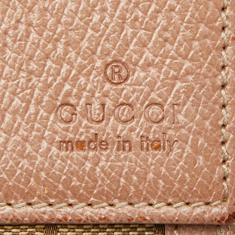 GUCCI（グッチ） GGキャンバス 長財布 323396 ベージュ ピンク