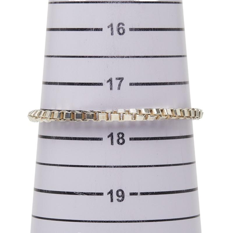 TIFFANY&Co.（ティファニー） ベネチアン ブレスレット SV925 シルバー
