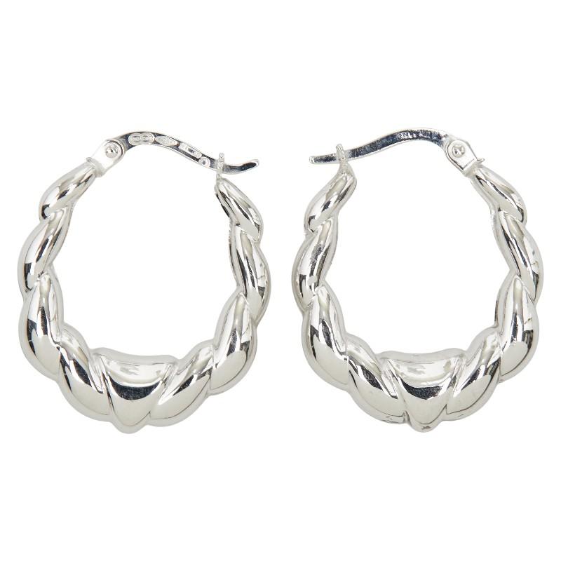 UNOAERRE（ウノアエレ） K18WG ホワイトゴールド ピアス レディース