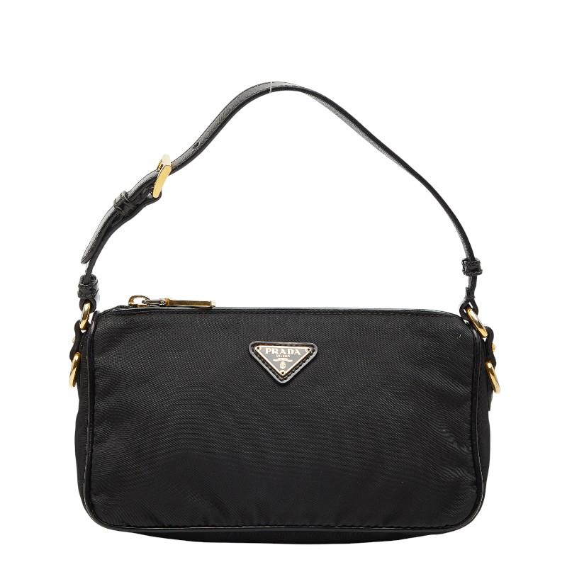 PRADA（プラダ） 三角ロゴプレート ハンドバッグ ワンショルダーバッグ