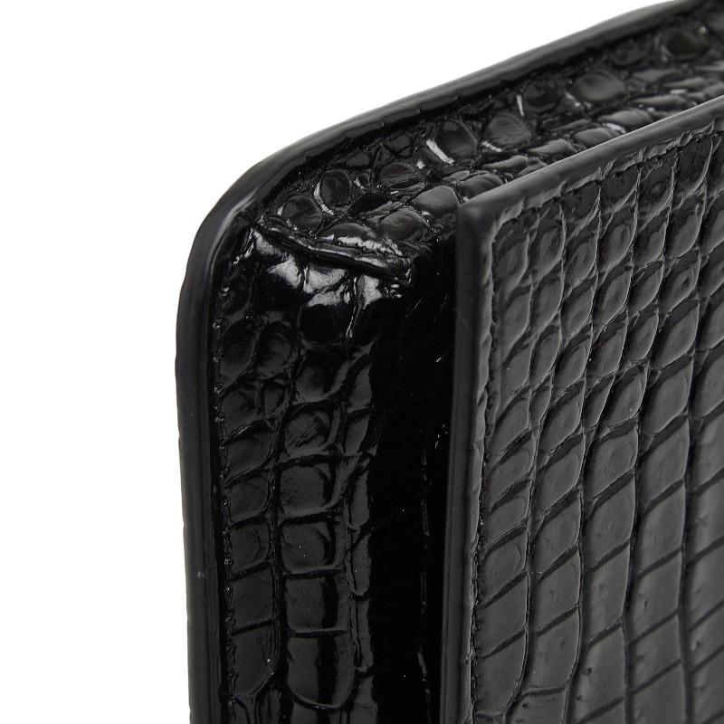 ASUS（エイスース） サンローラン YSLロゴ クロコ型押し チェーン