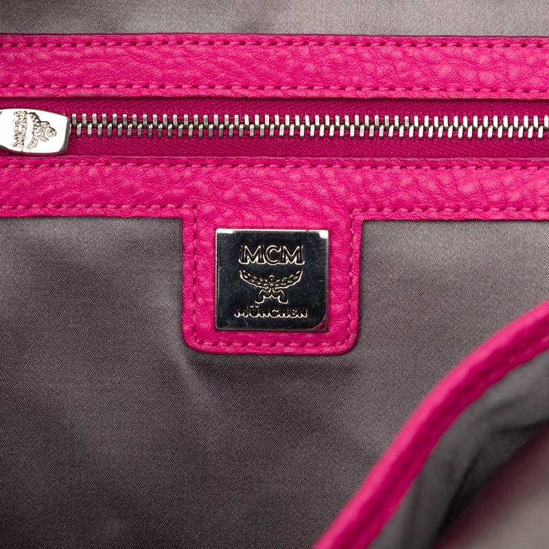 MCM リュック　ピンク ロゴバックパック MCM ピンク ロゴバックパック 【公式通販】