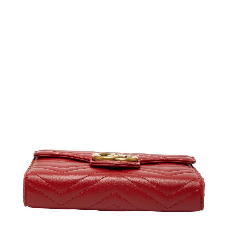 GUCCI（グッチ） GGマーモント チェーンウォレット ショルダーバッグ