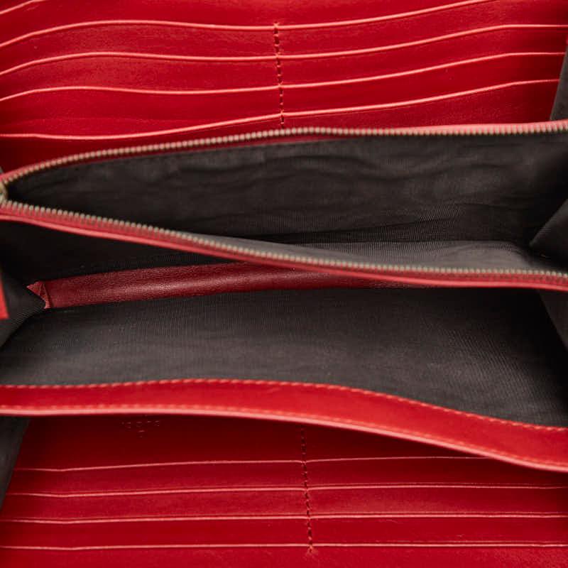 グッチ GUCCI チェーンウォレット GGマーモント レザー レッド ゴールド金具 赤 チェーン ショルダーバッグ シェブロン キルティング  474575 【箱】【中古】 楽天市場】【財布】GUCCI グッチ GGマーモント チェーンウォレット