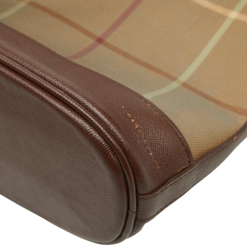 BURBERRY（バーバリー） チェック トートバッグ ブラウン マルチカラー