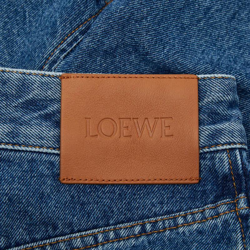 LOEWE（ロエベ） アナグラム バギージーンズ ワイド デニムパンツ