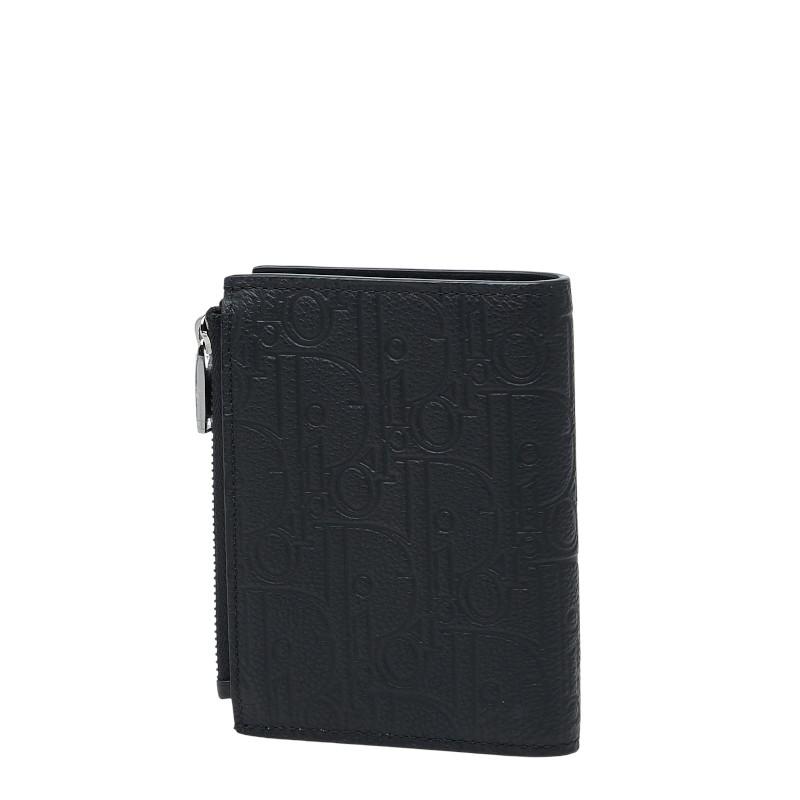 ディオール バーティカル コンパクト カードホルダー 二つ折り財布