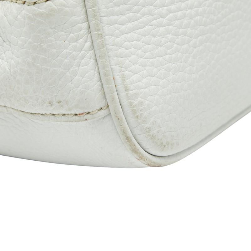 トッズ ハンドバッグ ホワイト レザー レディース TOD'S 【中古