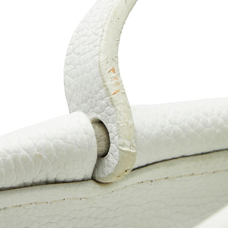 トッズ ハンドバッグ ホワイト レザー レディース TOD'S 【中古