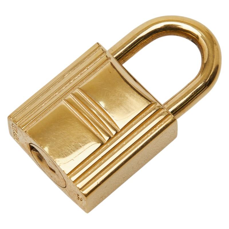 HERMES（エルメス） カデナ 南京錠 キー セット ゴールド メッキ