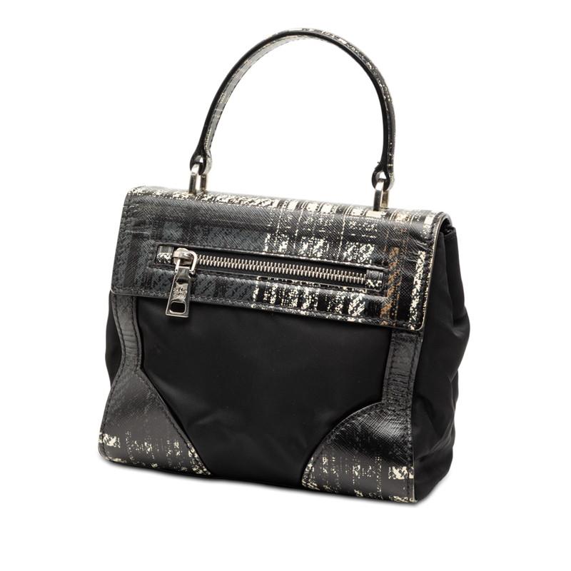 【良品】プラダPRADA斜め掛けショルダーバッグ正規品26-8 PRADA（プラダ） チェック 斜め掛け ハンドバッグ ショルダーバッグ
