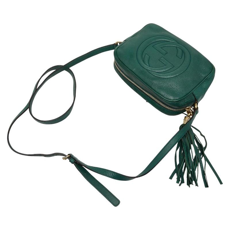 GUCCI（グッチ） ソーホー インターロッキングG ディスコバッグ 斜め