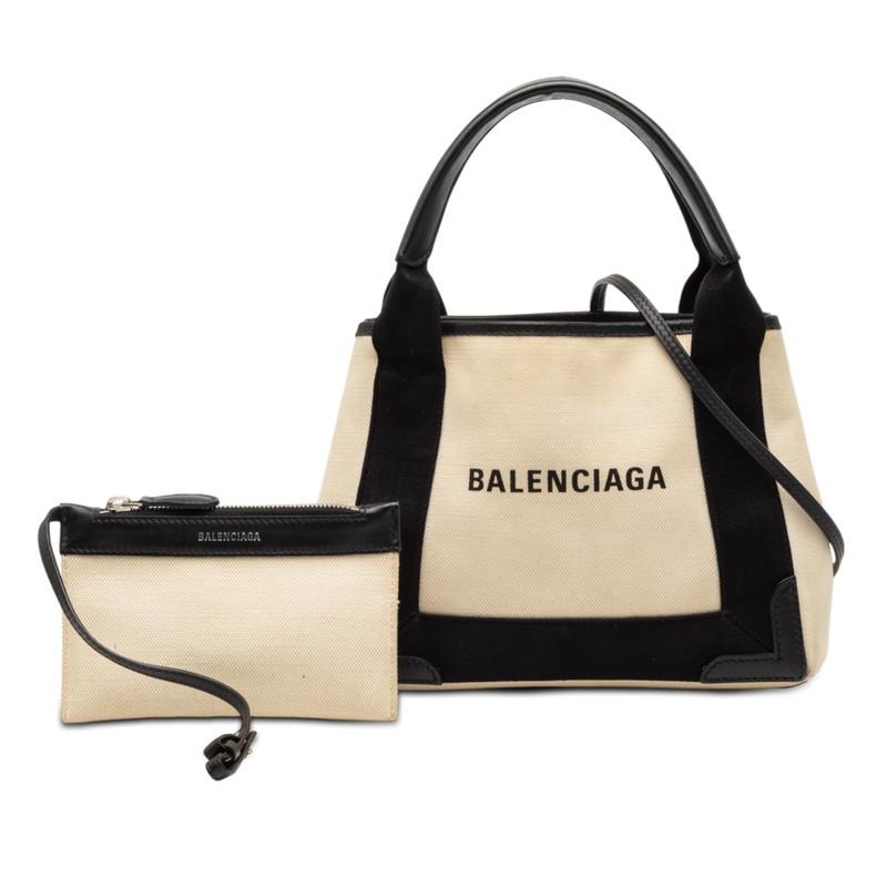 BALENCIAGA（バレンシアガ） ネイビー カバスXS ショルダーバッグ