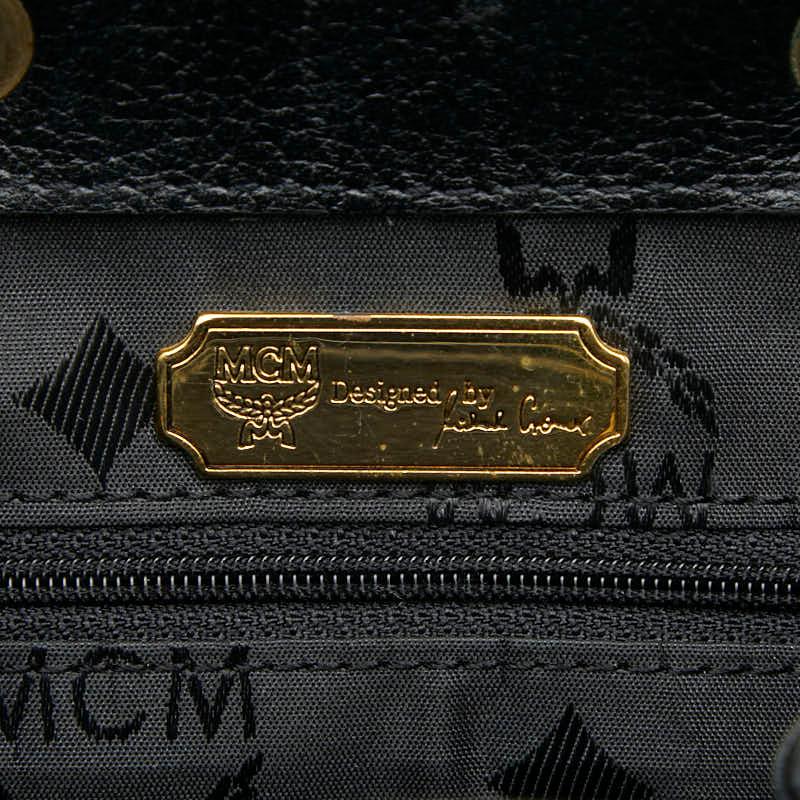 MCM（エムシーエム） エム シー エム ロゴ スタッズ リュック バック