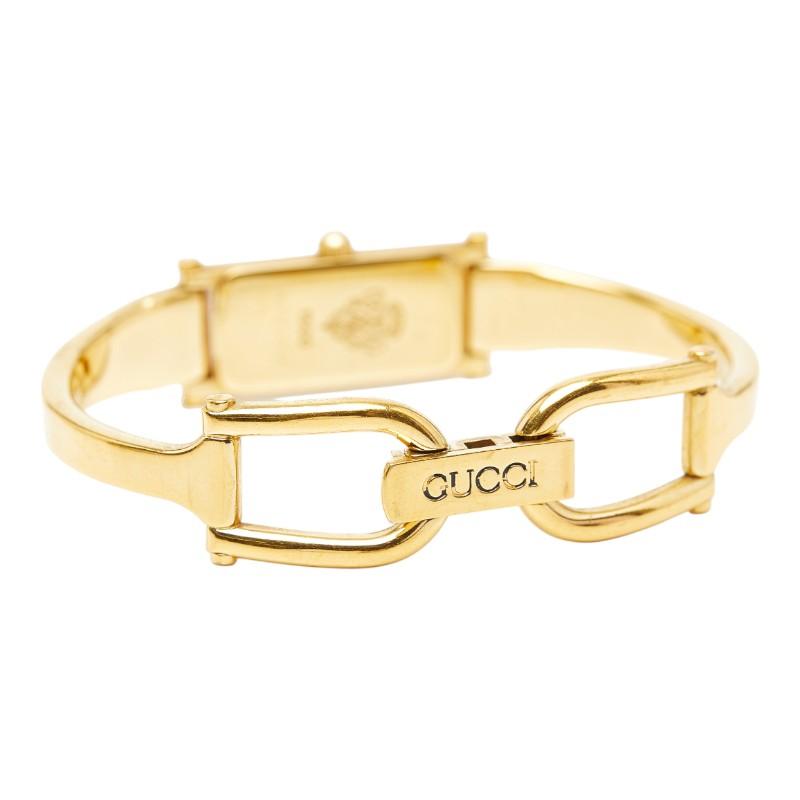 GUCCI（グッチ） ロゴ バングル ウォッチ 腕時計 1500L クオーツ