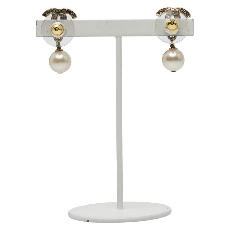 CHANEL（シャネル） ココマーク マルチカラー ピアス ゴールド メッキ