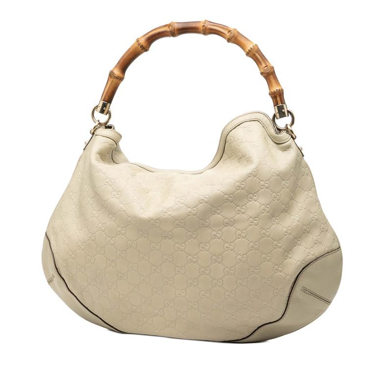 GUCCI（グッチ） グッチシマ バンブー ハンドバッグ ショルダーバッグ