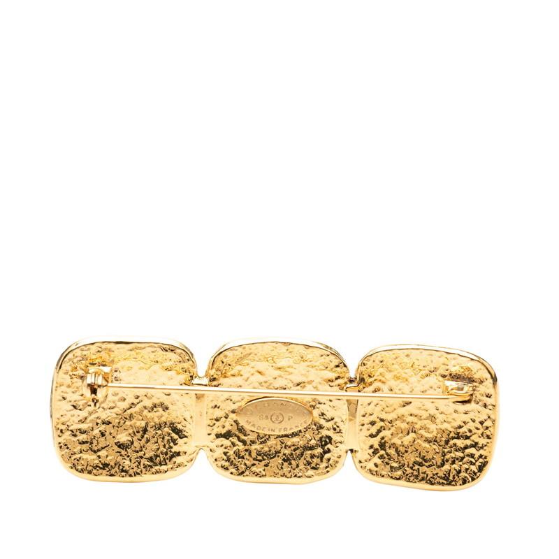 CHANEL（シャネル） トリプルココマーク ヴィンテージ ブローチ 