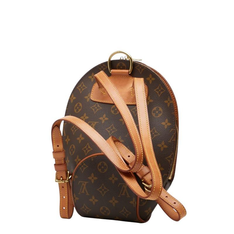 ルイ ヴィトン モノグラム エリプス サックアド リュック バックパック M51125 ブラウン PVC レザー レディース LOUIS VUITTON 【中古】_1