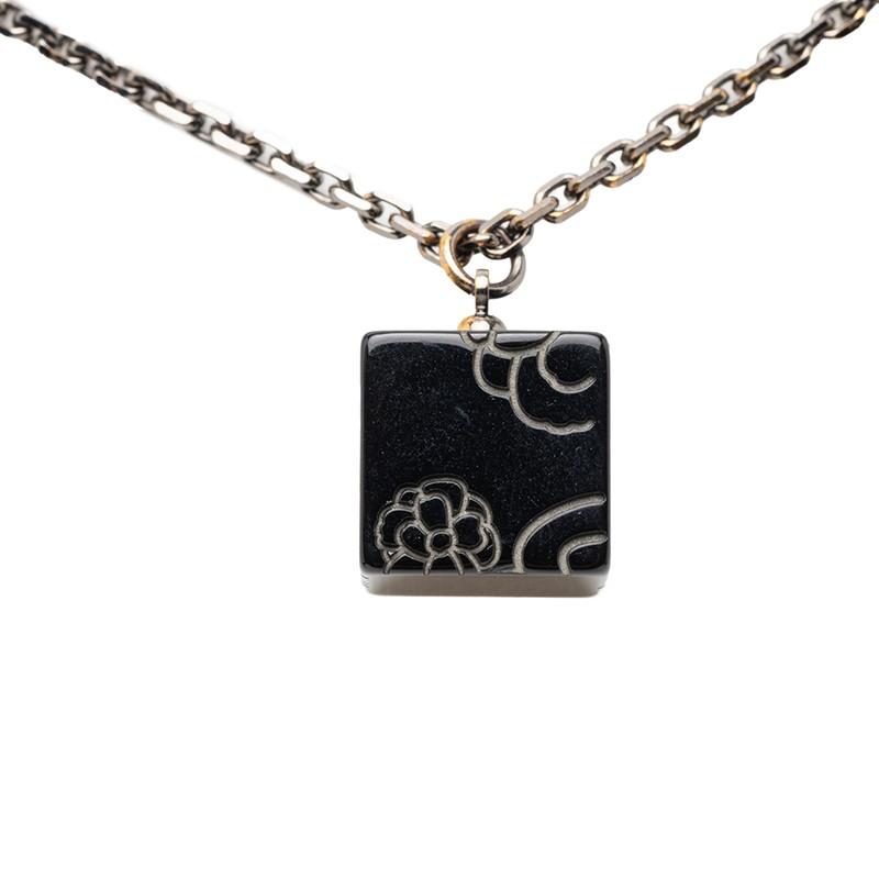 CHANEL（シャネル） ココマーク カメリア キューブ ネックレス