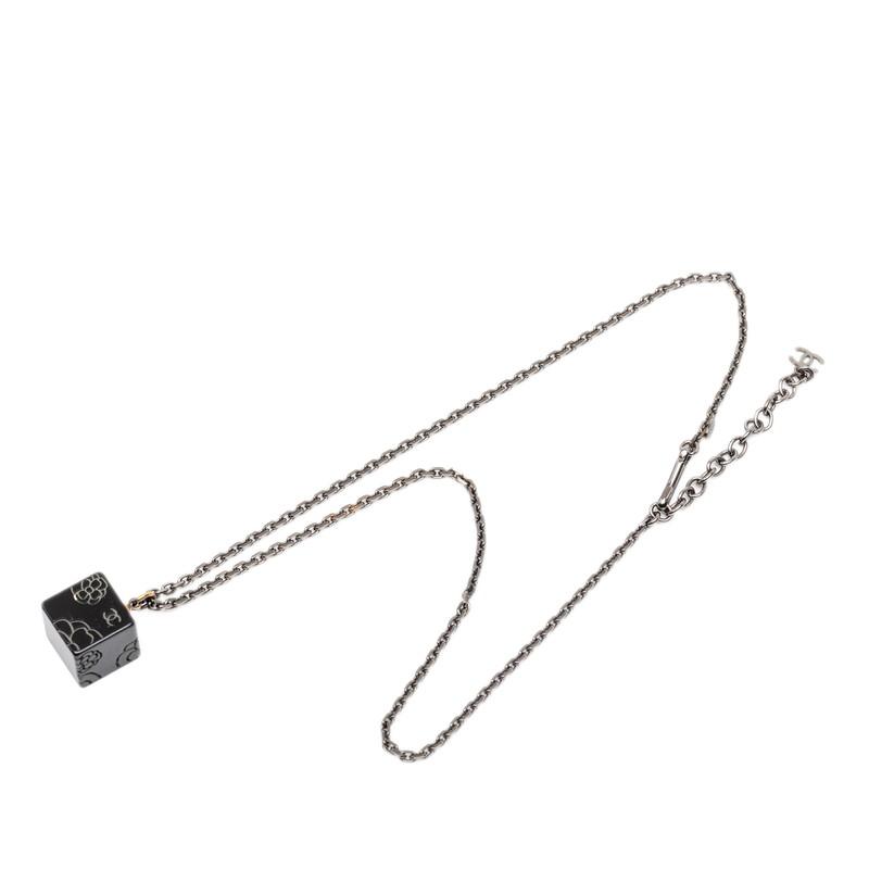 CHANEL（シャネル） ココマーク カメリア キューブ ネックレス