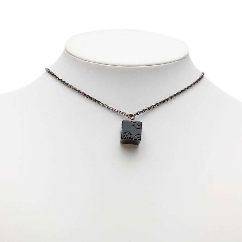 CHANEL（シャネル） ココマーク カメリア キューブ ネックレス
