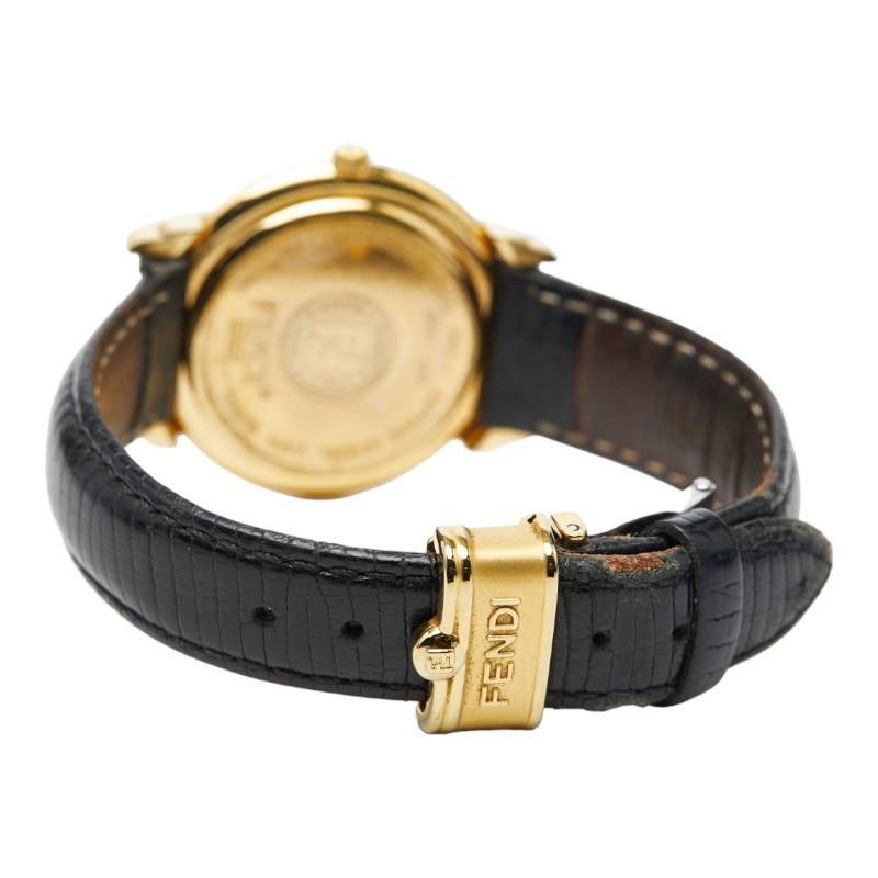 FENDI（フェンディ） 腕時計 350J スイス製クオーツ シルバー文字盤