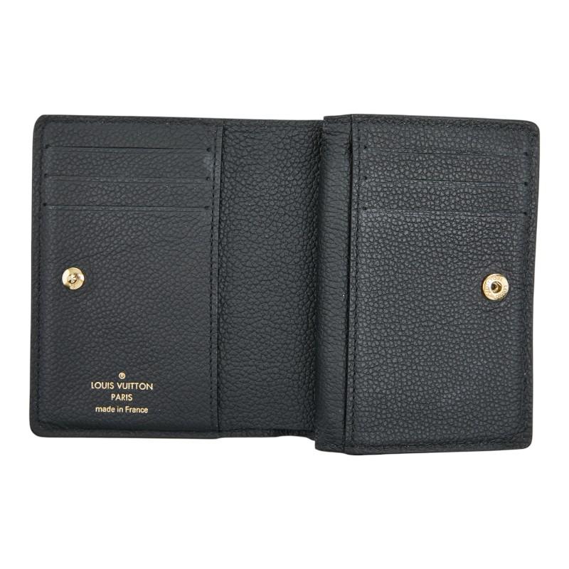 LOUIS VUITTON ルイ・ヴィトン/ポルトフォイユ・クレア モノグラム・アンプラント/ノワ−ル/M80151/RFI*/SAランク/93【中古】 LOUIS VUITTON（ルイ・ヴィトン） 2つ折り財布 ポルトフォイユ・クレア