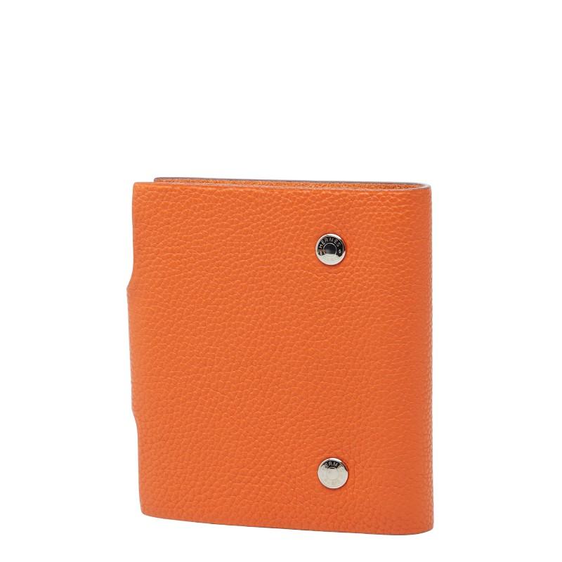 HERMES（エルメス） ユリスPM 手帳カバー ノートカバー オレンジ トゴ