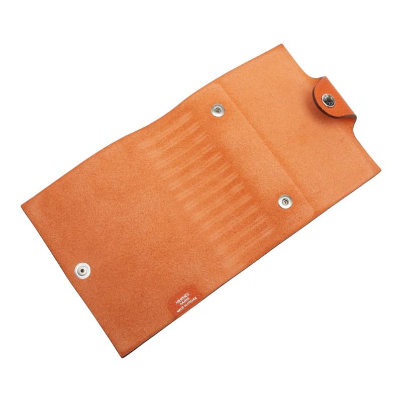 HERMES（エルメス） ユリスPM 手帳カバー ノートカバー オレンジ トゴ