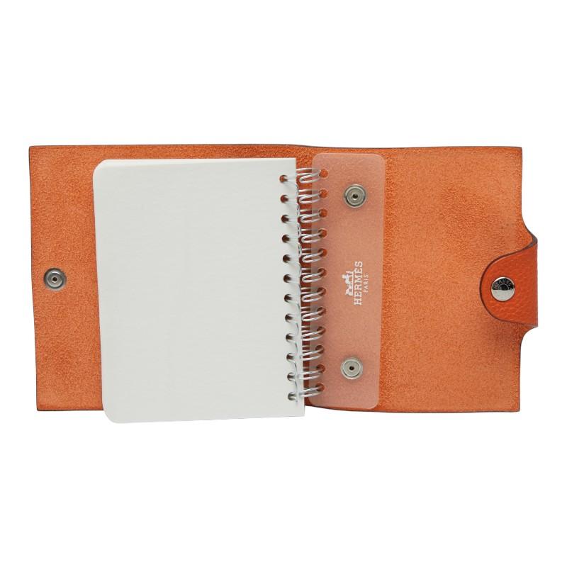 HERMES（エルメス） ユリスPM 手帳カバー ノートカバー オレンジ トゴ