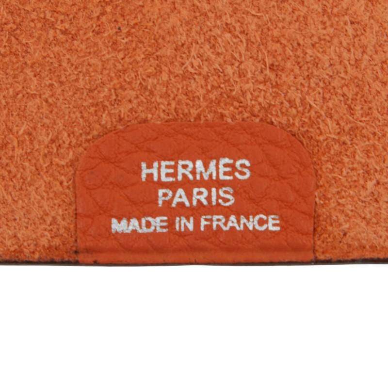 HERMES（エルメス） ユリスPM 手帳カバー ノートカバー オレンジ トゴ