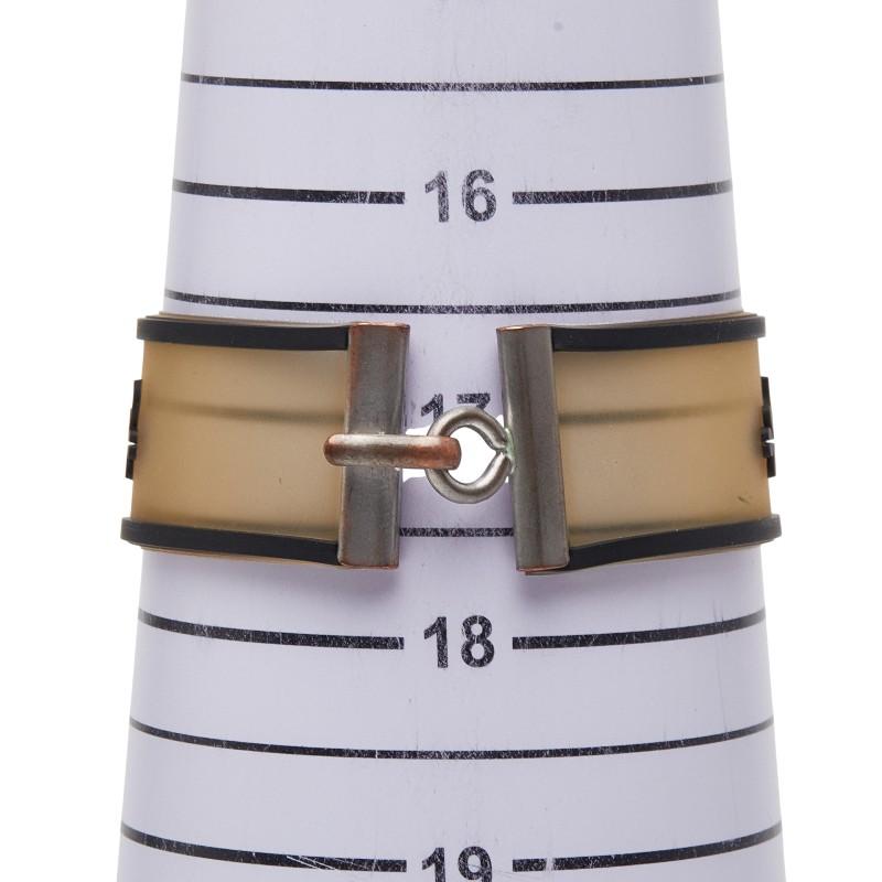 CHANEL（シャネル） ロゴ クローバー ブレスレット クリア ブラック