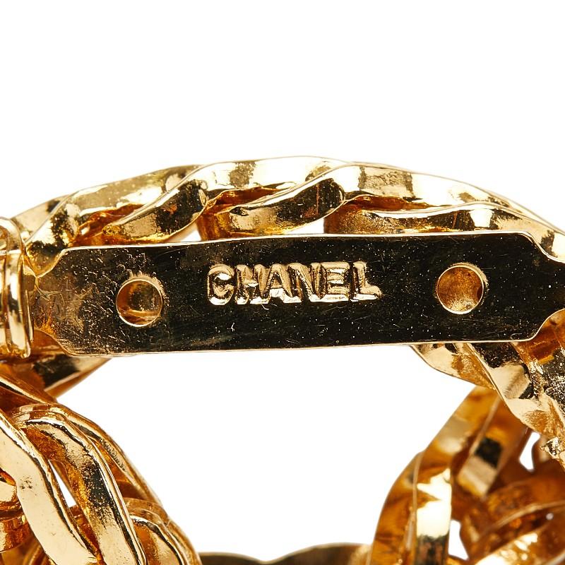 CHANEL（シャネル） トリプルサークル ココマーク チェーン ブローチ 