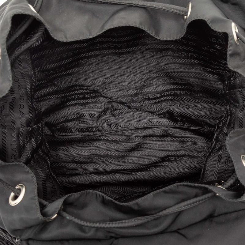 PRADA（プラダ） 三角ロゴプレート リュック バックパック ブラック