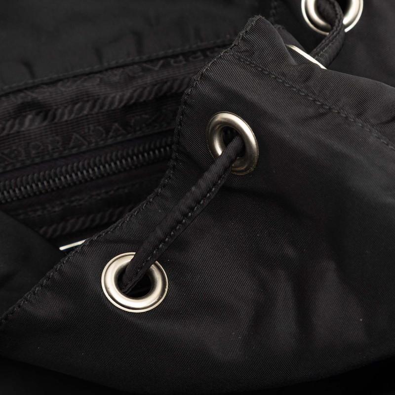 PRADA（プラダ） 三角ロゴプレート リュック バックパック ブラック