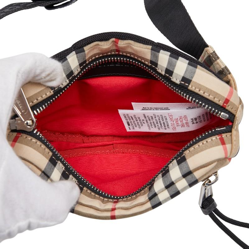 BURBERRY（バーバリー） ノバチェック ウエストバッグ ボディバッグ
