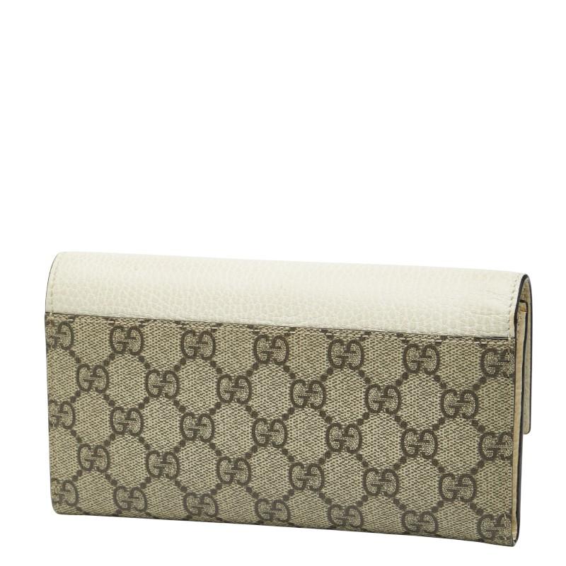 GUCCI（グッチ） GGスプリーム GGマーモント 長財布 456116 ベージュ