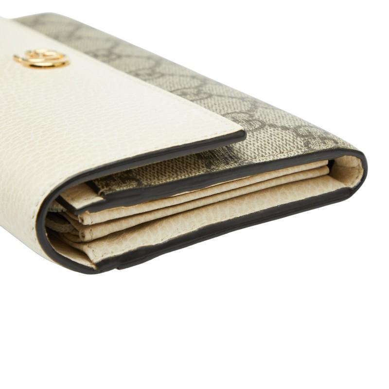 GUCCI（グッチ） GGスプリーム GGマーモント 長財布 456116 ベージュ