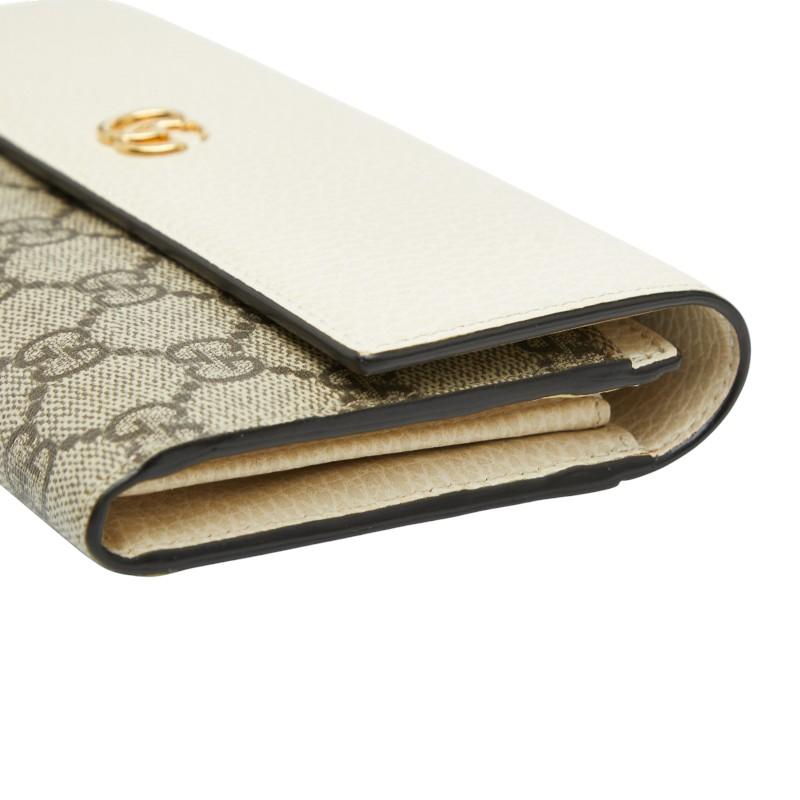 GUCCI（グッチ） GGスプリーム GGマーモント 長財布 456116 ベージュ