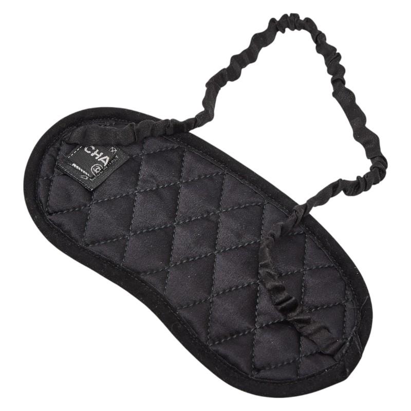 CHANEL（シャネル） ココマーク アイマスク ポーチ セット ブラック