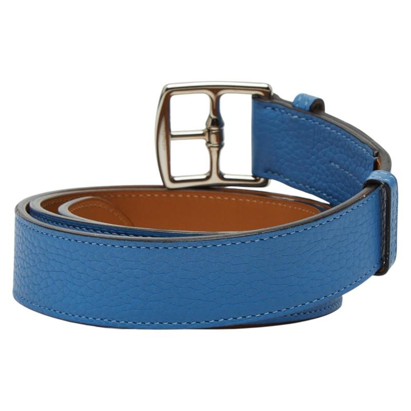HERMES（エルメス） エトリヴィエール ベルト サイズ：85 ターコイズ