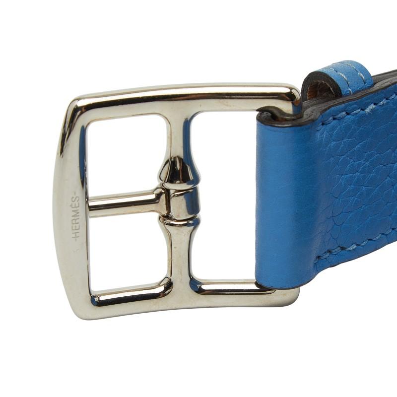 HERMES（エルメス） エトリヴィエール ベルト サイズ：85 ターコイズ