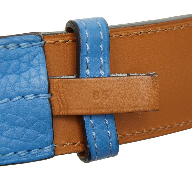 HERMES（エルメス） エトリヴィエール ベルト サイズ：85 ターコイズ