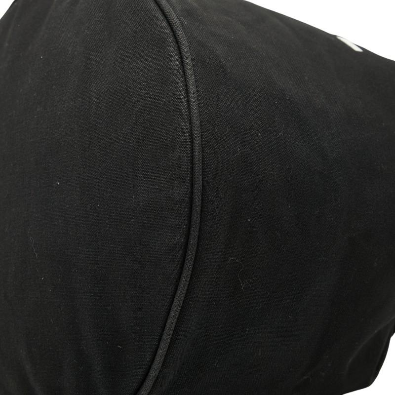 【CHANEL】シャネル プールバッグ ロゴ 巾着 コットン 黒 レディース ショルダーバッグ CHANEL シャネル ロゴ 巾着 プールバッグ ショルダーバッグ ブラック