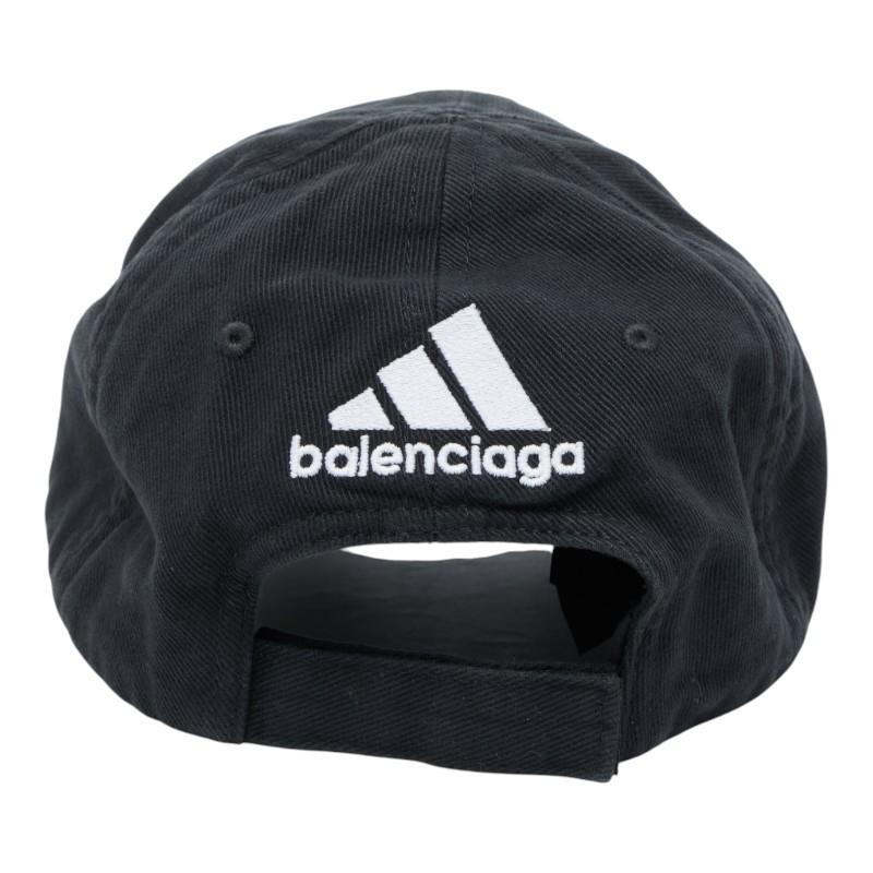 BALENCIAGA（バレンシアガ） × アディダス ストライプ キャップ ベース