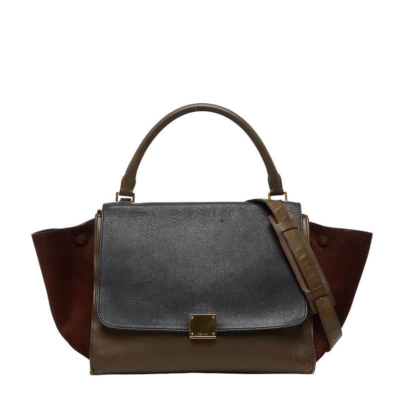 CELINE（セリーヌ） ミディアム トラペーズ ハンドバッグ ショルダー 