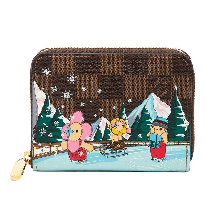 ルイヴィトン ダミエエベヌ ジッピーパース ケース 財布 ファスナー LOUIS VUITTON（ルイ・ヴィトン） ルイ ヴィトン ダミエ ジッピー